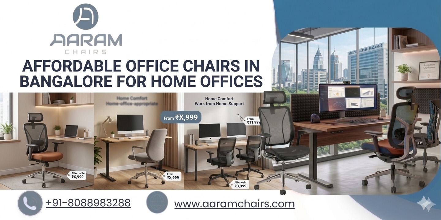 Affordable Office Chairs in Bangalore for Home Offices - Aaram Chairs