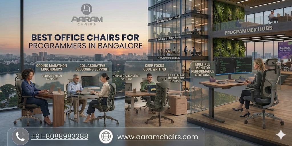 Best Office Chairs for Programmers in Bangalore – Aaram Chairs