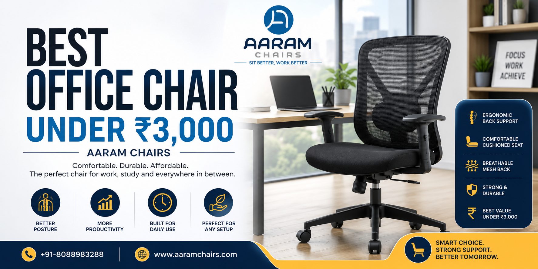 Best Office Chair Under 3,000