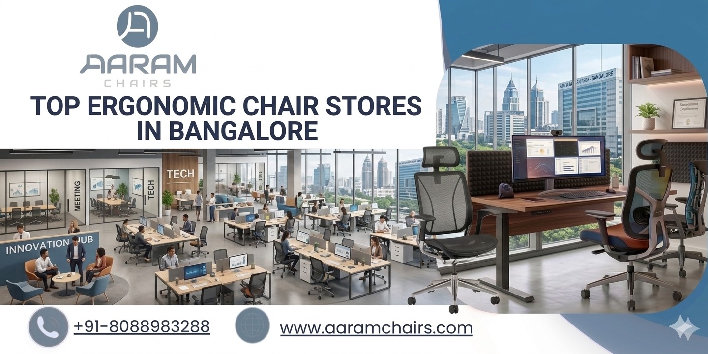 Top Ergonomic Chair Stores in Bangalore - Aaram Chairs